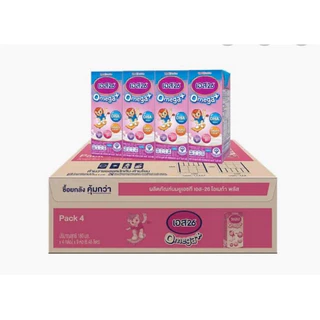 UHT S-26 Omega Plus สูตร 3 โอเมก้า กล่องม่วง ( นมกล่องยูเอชที เอส26 โอเมก้า พลัส สีม่วง สูตร 3 ยกลัง36 กล่องรสจืด )