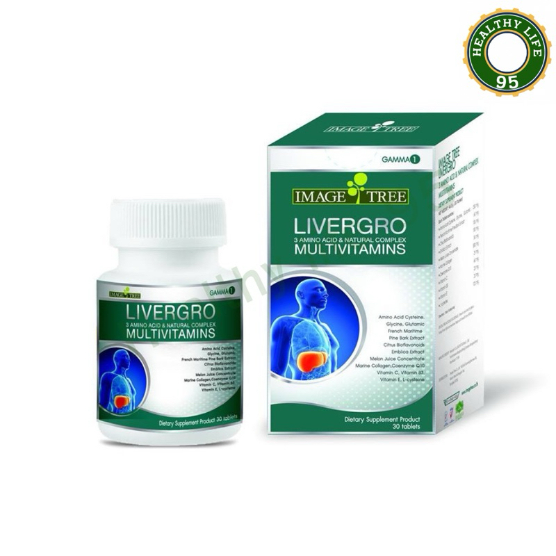 Image Tree Livergro 30 Tablets อิมเมจทรี ลีฟเวอร์โกรช่วยเพิ่มประสิทธิภาพการทำงานของตับ ผลิตภัณฑ์ที่สรรสร้างเพื่อบำรุงตับ