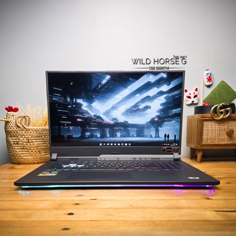 ASUS ROG STRIX G17 GL743QE-HX088T/R9-5900HX/17.6นิ้ว/RTX3050Ti