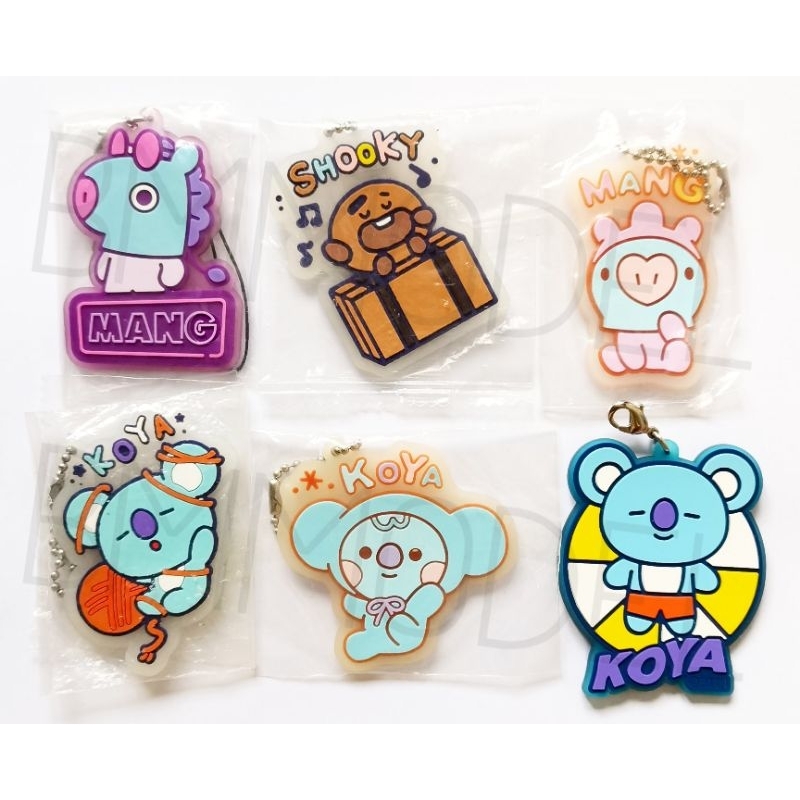 พวงกุญแจ​ลาย​ BT21​ (พวงกุญแจ​BT21)​