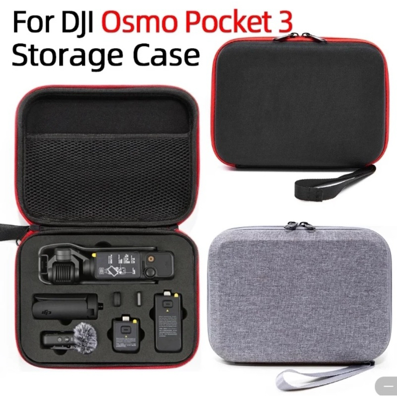 [BOX case] Dji OSMO Pocket 3 DJI Pocket 3 กระเป๋าถือ ขนาดใหญ่ จุของได้เยอะ ป้องกันการกระแทกcaseแข็งตรงรุ่น