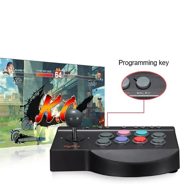 จอยสติ๊ก จอยสติ๊กคอนโซล Controller PXN 0082 USB Rocker PC Android IOS สำหรับ PS3 PS4 Xbox ราคา ถูกที่สุด ดีลบีเคเค แกลเลอรีภาพที่ 5