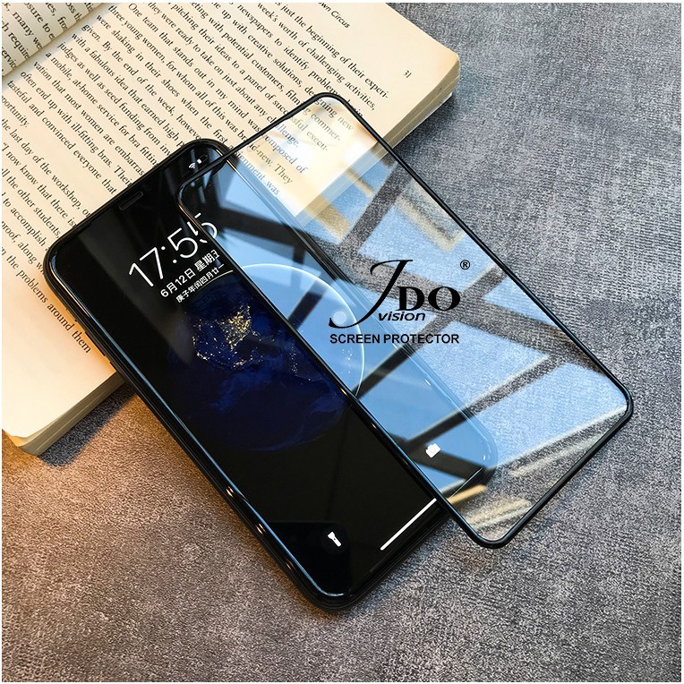 ฟิล์มกระจกเต็มจอ18D  สำหรับ 6G 7G plus i13 11PRO ลงโค้งขอบหนาตัวกระจกบาง  แตกยาก มีเฉพาะรุ่น JDO