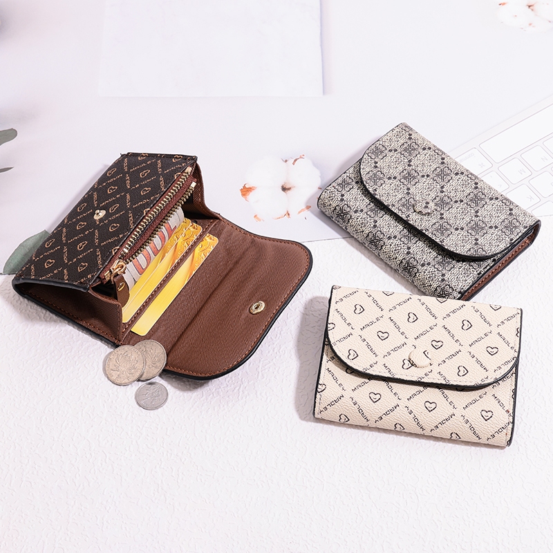 สไตล์ใหม่ แฟชั่น กระเป๋าสตางค์ ความจุขนาดใหญ่ สะดวกในการพกพา กระเป๋าใส่เหรียญ กระเป๋าสตางค์ผู้หญิง - รูปที่ 5