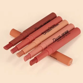 Heng Fang Refreshing Matte Colors Lipstick เซตลิปสติกแมทต์ สีสันสดใส เนียนนุ่ม กลบสีริมฝีปากแนบสนิท