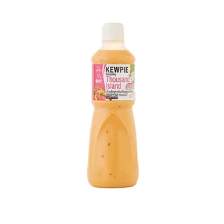 KEWPIE 50% Reduced Fat and Sugar Thousand Island Dressing น้ำสลัดเทาซันด์ ไอแลนด์ สูตรลดไขมันและน้ำตาล 50% คิวพี 1000 ml