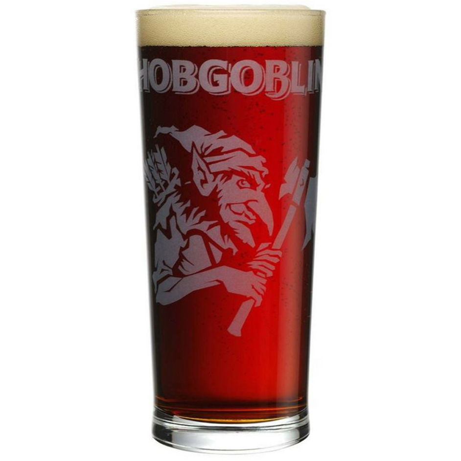 แก้วเบียร์อังกฤษ Hobgoblin ฮอบก็อบลิน แก้ว Pint ออริจินอลชองแบรนด์ปี 2018 นำเข้า