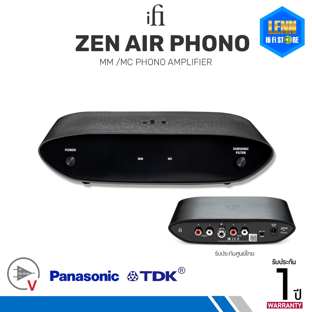 iFi : Zen Air Phono - Pre Phono for Turntable ประกันศูนย์ไทย [ออกใบกำกับภาษีได้] / LENNHiFiSTORE