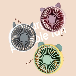 พัดลมห้อยคอ Fan USB ชาร์จใหม่ได้ 360 องศา พัดลม พัดแบบพกพา พับได้ พัดลมกีฬา พัดลมระบายความร้อน ปรับได้2ระดับ C0107