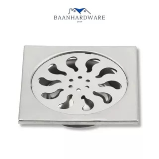 BAANHARDWARE ตะแกรงน้ำทิ้ง ตะแกรงกันกลิ่น สแตนเลส ใช้สำหรับท่อประปาขนาด1" - 1.5” MA-J-015
