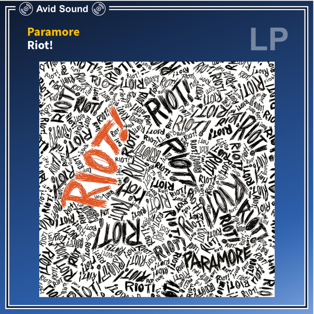 แผ่นเสียง Paramore Riot! ใหม่ ซีล Vinyl LP