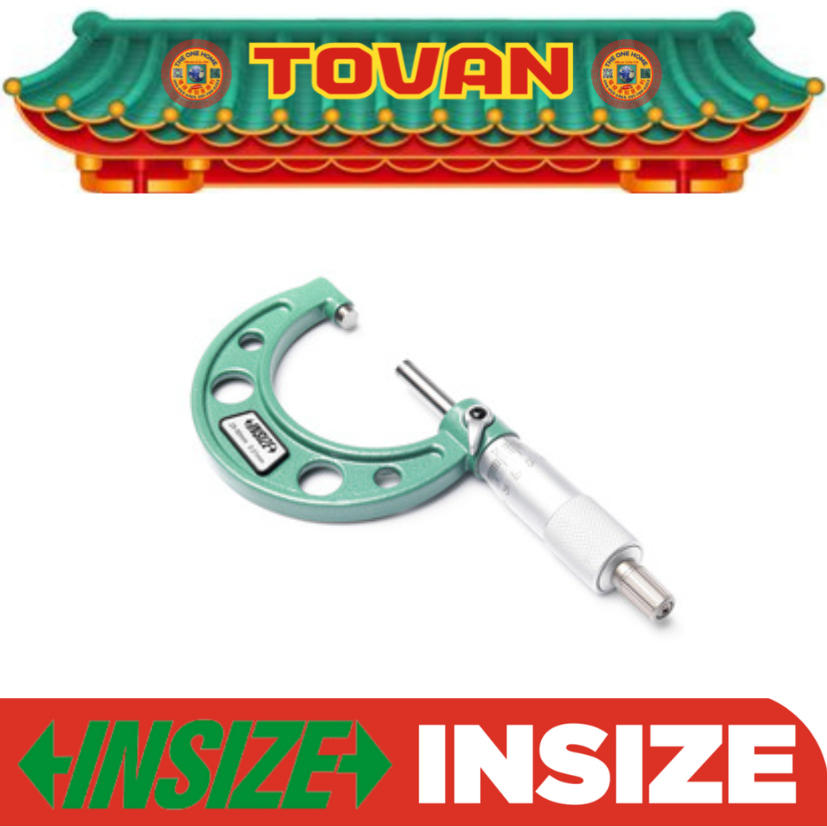 INSIZE ไมโครมิเตอร์ (Outside Micrometer) รุ่น 3203-50A # ออก..ใบเสร็จ-ใบกำกับภาษี..ได้ครับ..
