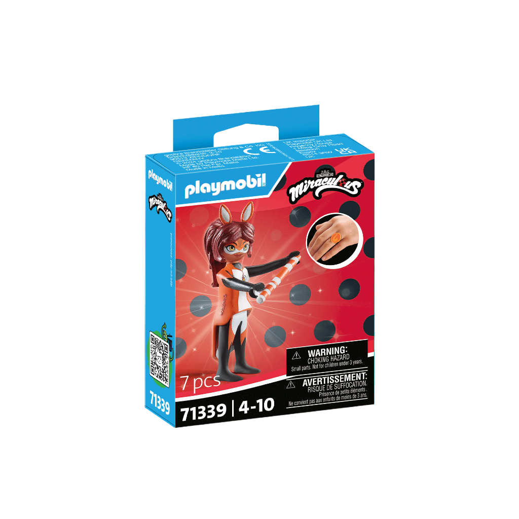 Playmobil 71339 Miraculous: Rena Rouge แอคชั่นฟิกเกอร์ มิราคูลัส รีน่า รูจ