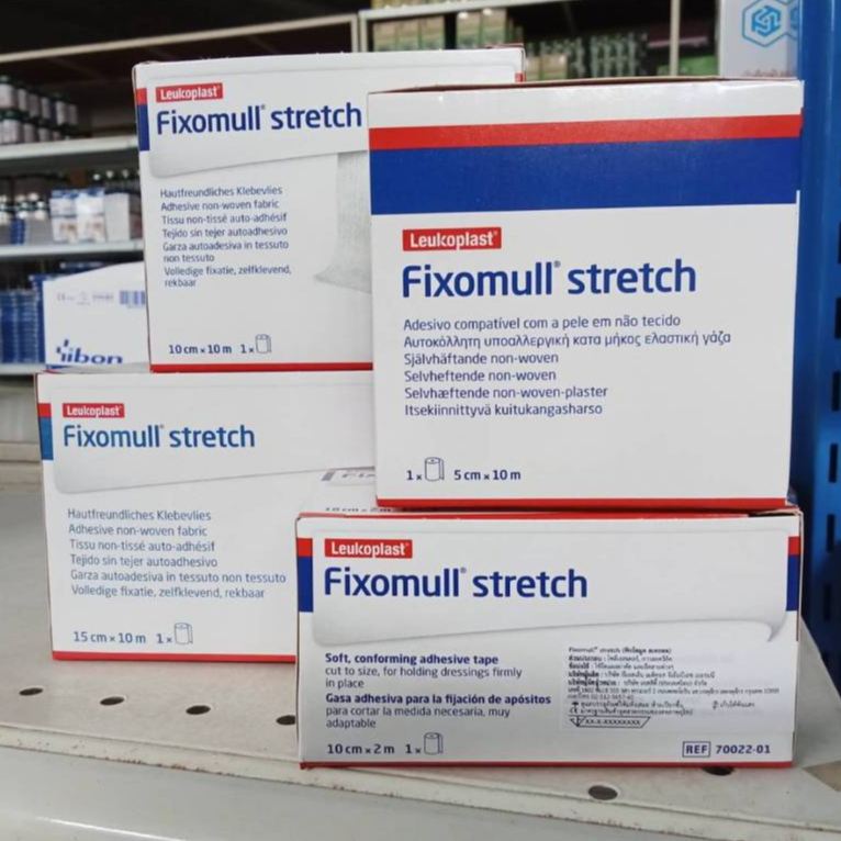 =Fixomull stretch ฟิกซ์โซมูล แผ่นปิดแผลอเนกประสงค์