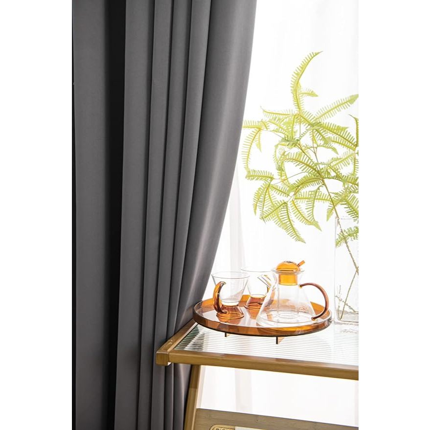 แนะนำ ผ้าม่าน ผ้าม่าน ม่านตาไก่กันความร้อนและเสียง 90%, ม่านประตู, ผ้าหนา 3 ชั้น ราคาพิเศษ มีเก็บเงินปลายทาง