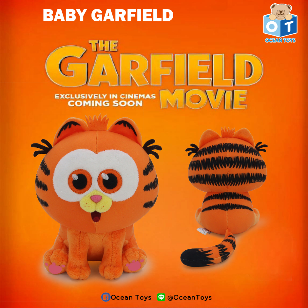 The Garfield Movie ลิขสิทธิ์แท้ Baby Garfield Cutie 7 นิ้ว