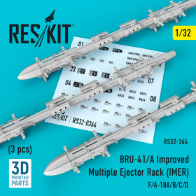 RS32-0364 BRU-41/A Improved Multiple Ejector Rack (IMER) (3 pcs) (1/32)