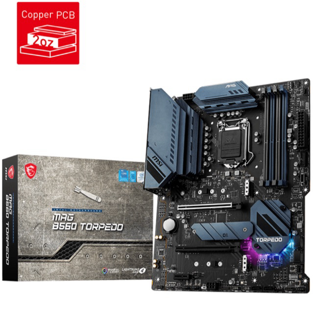 MAINBOARD (เมนบอร์ด) 1200 MSI MAG B560 TORPEDO พร้อมส่ง