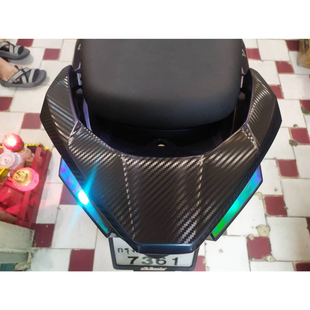 ฟิล์มแต่งไฟท้ายเต็มดวง แยกชิ้น GPX Drone155 2021 งานออกแบบเข้ารูป เพิ่มความสวยโดดเด่นให้รถคุณ - รูปที่ 2