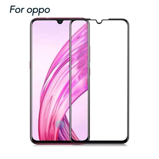 KONG 5D ฟิล์มกระจกเต็มจอ For oppo A60 C75X 13F A53s C67 Reno 2F Realme C65/F9/A31 A91 92 A12 A5/A9 2020 F11 Pro/R17 Pro