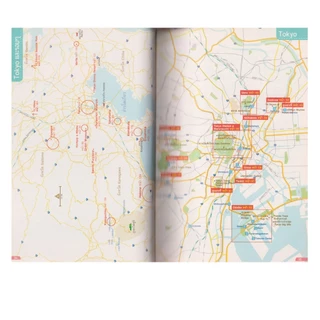 Learning Station - หนังสือเที่ยวญี่ปุ่น Tokyo Osaka Nagoya (มีจุดเหลืองนิดหน่อยจากการเก็บรักษา)