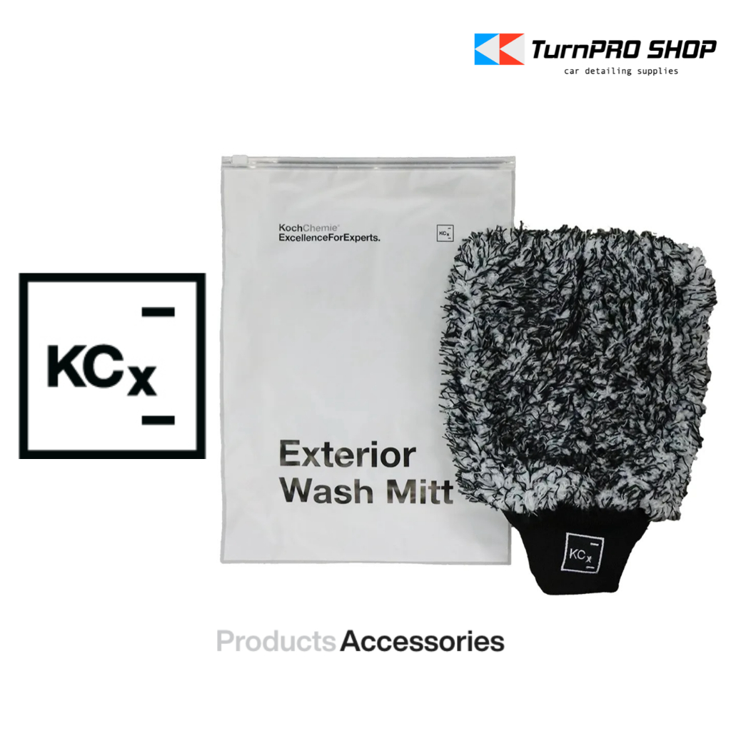 Koch Chemie Exterior Wash Mitt - ถุงมือล้างรถไมโครไฟเบอร์