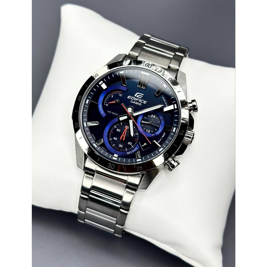 นาฬิกา Casio Edifice แท้ รุ่น EFR-573D-2AVUDF Chronograph กันน้ำลึก100m ของแท้ 100% รับประกันศูนย์cm