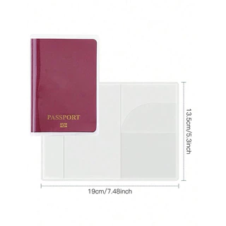 [EUNOIA] ซองใสใส่พาสปอร์ต Passport Cover 🫧 แบบขุ่น/แบบใส