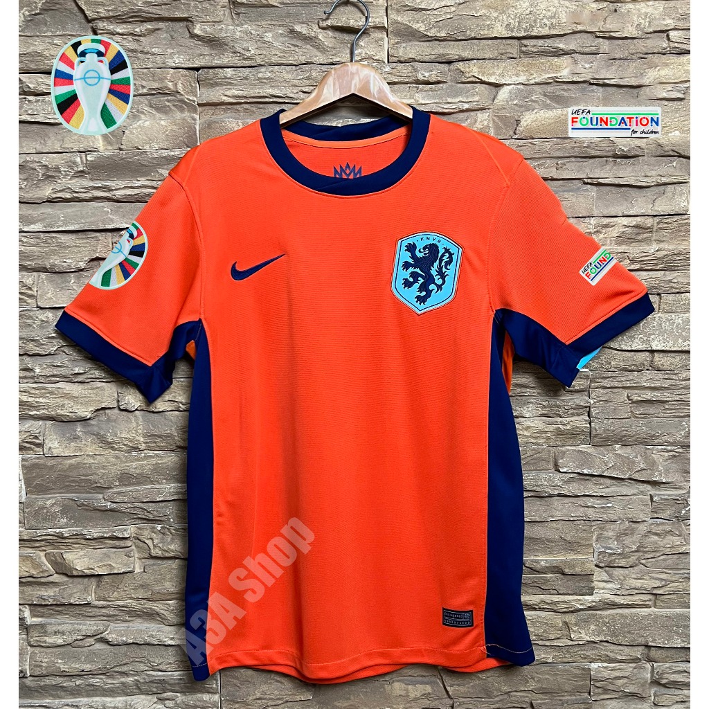 เสื้อบอล ทีมชาติ เนเธอแลน สีส้ม 2024/2025ใหม่ล่าสุดเนื้อผ้า เกรดแฟนบอล AAA