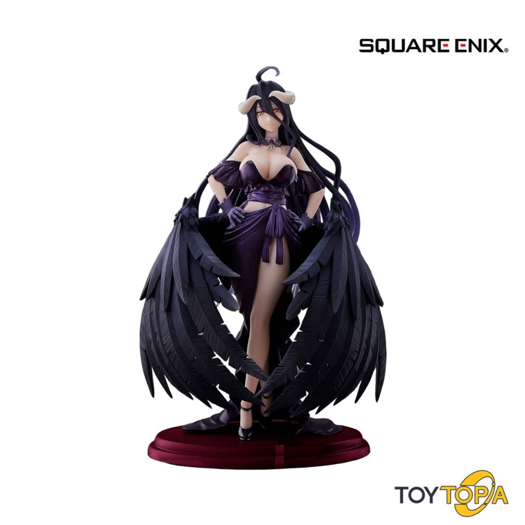 SQUARE ENIX (400560) - Albedo (Black Dress Ver.) AMP Figure: Overlord IV By TAITO