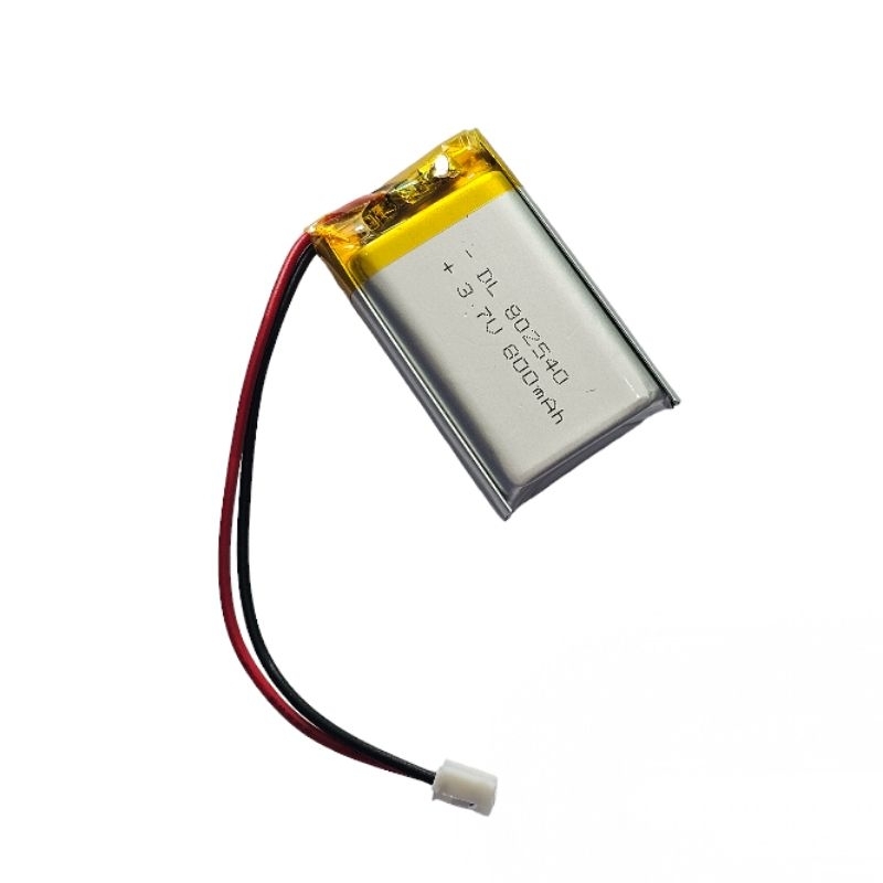 Battery แบตเตอรี่ 802540 800mAh หัว PH2.0 สองสาย แบตกล้อง แบตลำโพง แบตคีย์บอร์ด แบตเมาส์