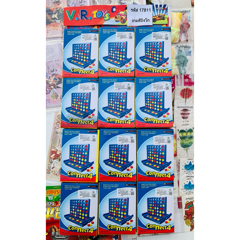 ⚡️เกมบิงโกหยอดเหรียญ Connect 4📌🔥 เสริมทักษะวางแผน ราคาถูกสุด