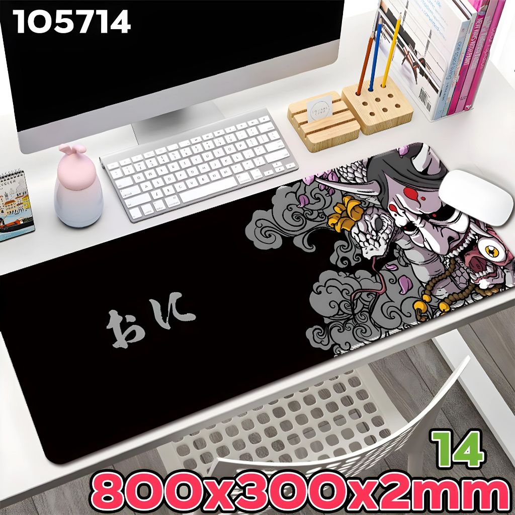 แผ่นรองเมาส์ คีย์ลัดไทย ขนาดใหญ่ 80X30 cm  และลายอื่นๆ เยอะ เยอะ เกมส์มิ่ง Gaming MousePad 🌈