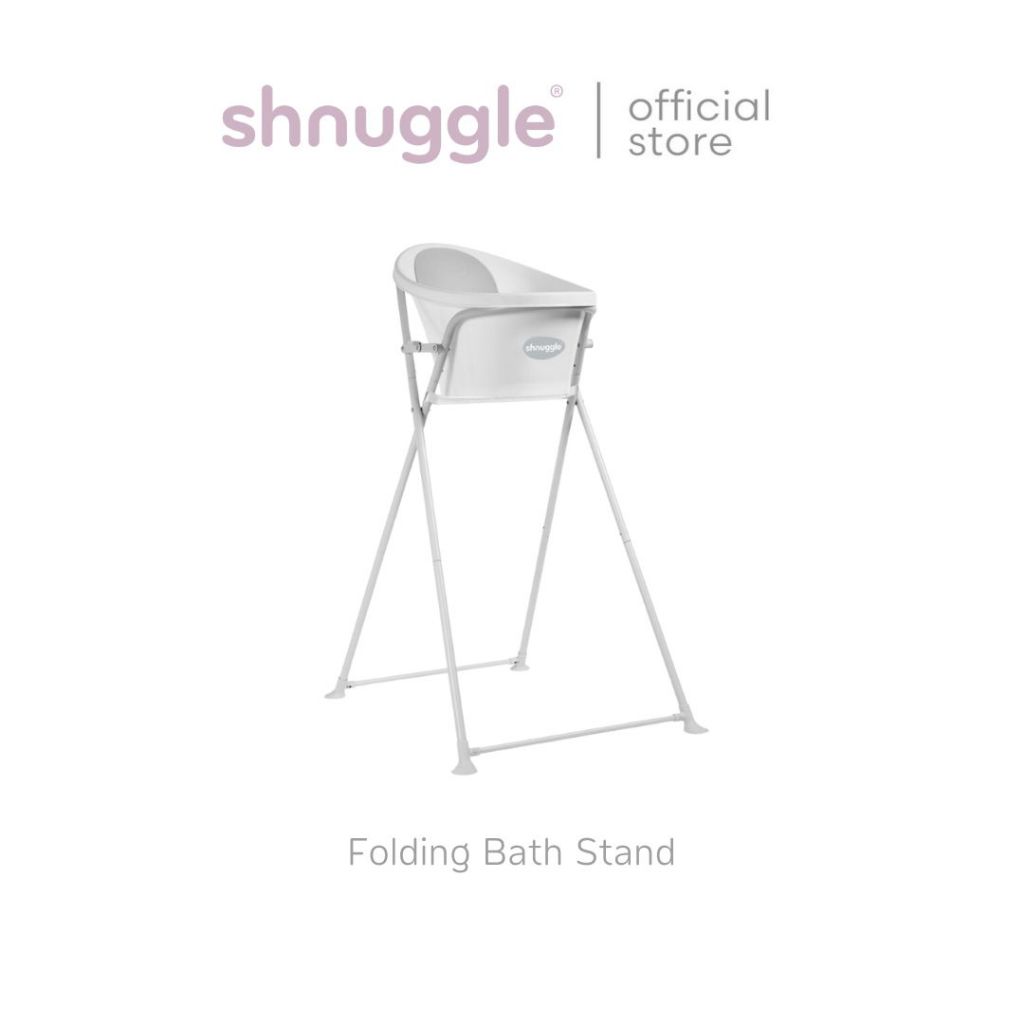 Shnuggle Folding Bath Stand ขาตั้งอ่างอาบน้ำสำหรับเด็กแบบพับเก็บได้ (ใช้ได้กับอ่างอาบน้ำสำหรับเด็กแร
