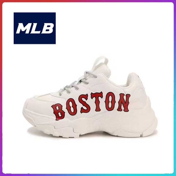 รองเท้าของแท้ MLB Chunky DIa Monogram รองเท้ากีฬาสำหรับบุรุษและสตร