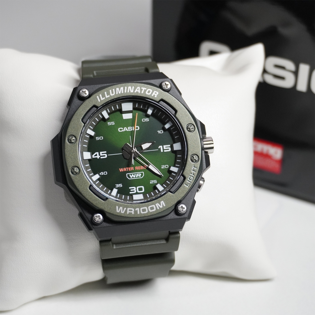 Casio Standard นาฬิกาข้อมือผู้ชาย สายเรซิ่น รุ่น  MW-620H(MW-620H-1A,MW-620H-2A,MW-620H-3A)