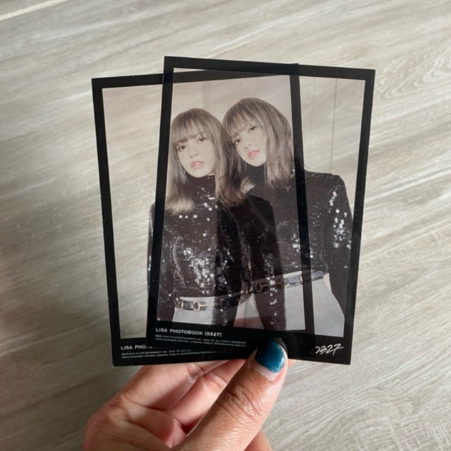 ฟิล์มโฟโต้การ์ด LISA PHOTOBOOK 0327 ver.1