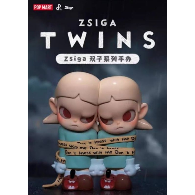 POP MART💥 Zsiga "TWIN" (Antagonism) ของแท้ 100% พร้อมส่ง เช็กการ์ด📛ยังไม่แกะซอง