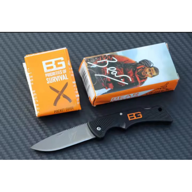 มีดและอุปกรณ์เดินป่าGB SURVIVAL COMPACT SCOUT No.30-000387