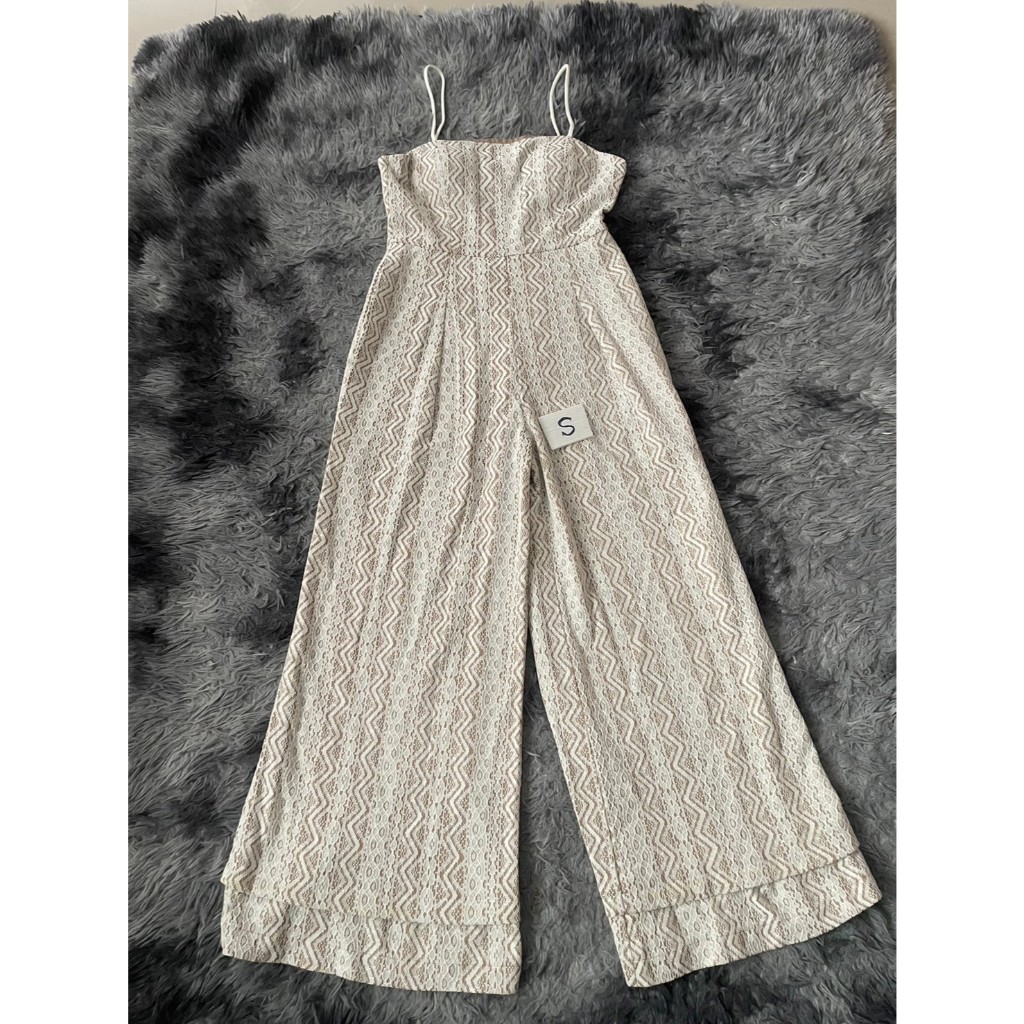 จั้มขายาวลูกไม้**งานป้ายWideria @Real**