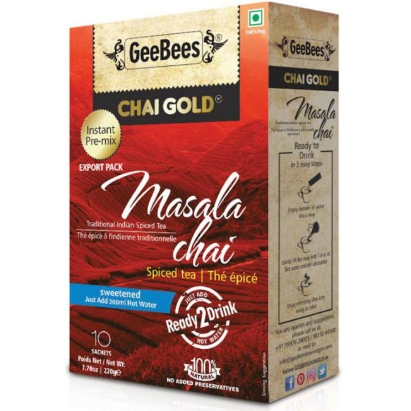 Gee Bee Masala Chai 3 in one