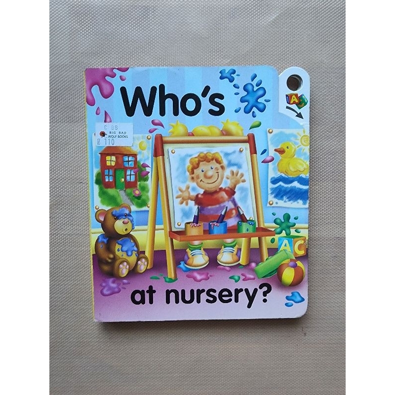 ลดกระหน่ำ 50%!! หนังสือ Who's at nursery?