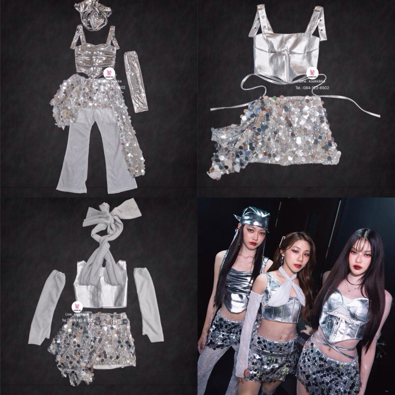 PiXXiE FEAT ชุดการแสดง ชุดเต้น ชุดโคฟเวอร์ ชุดแดนซ์ ชุดเกาหลี ชุดเคป๊อป รับตัดชุด ออกแบบชุด k-pop