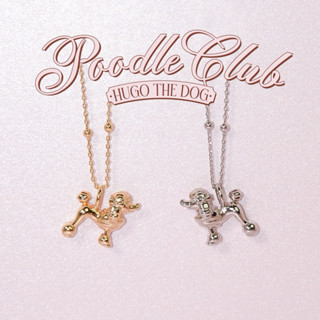 RINDA - The Poodle club necklace🐩 (gold/silver)
