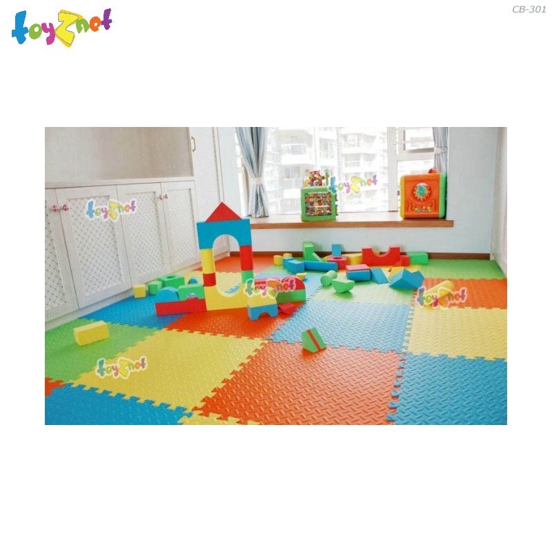 Toyznet แผ่นรองคลานแบบจิ๊กซอว์ 60 x 60 ซม. (แพ็คคู่) รุ่น CB-301