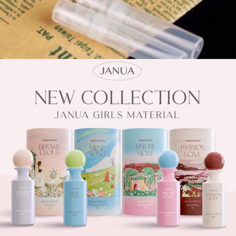 Janue ‘Girls Material ‘ collection น้ำหอมแจนยัวร์คอลเลคชั่นใหม่ แบ่งขาย