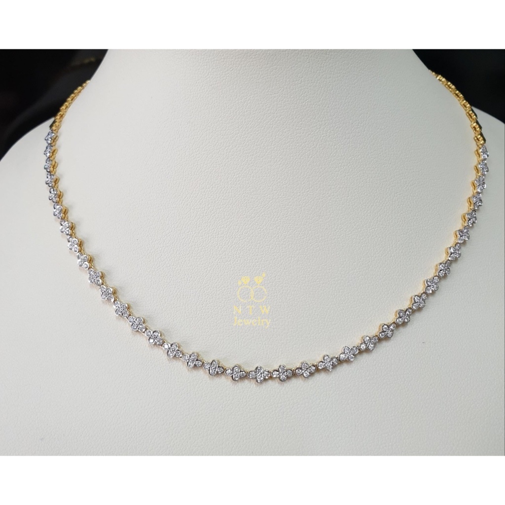 สร้อยคอเพชร เพชร Round Brilliant 144/1.20 ct.