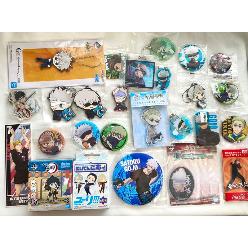 [พร้อมส่ง] งานรวมกู๊ดอนิเมะ พวงกุญแจ สติ๊กเกอร์ เข็มกลัด (จจส ดาบ โตเกียวรีเวน)