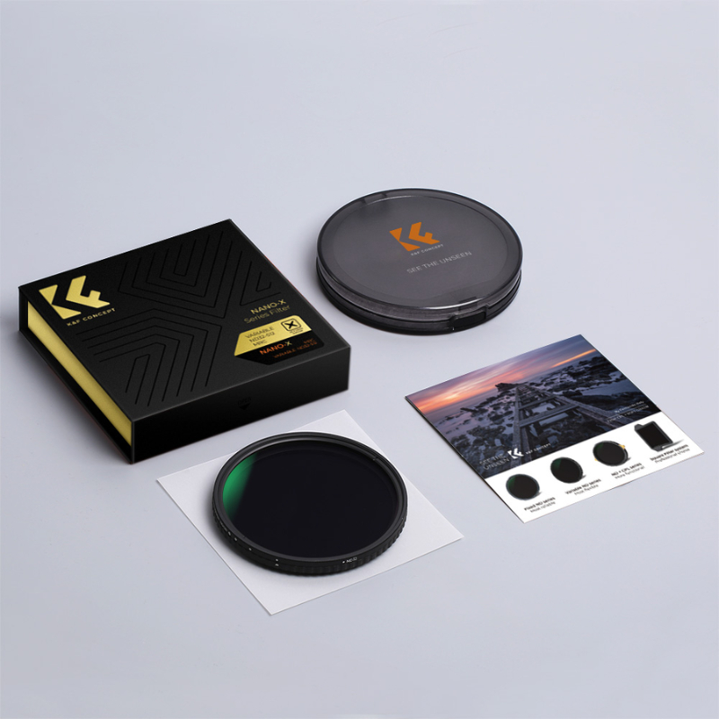 K&F Nano-X Filter ND32-ND512 Variable ND High-end รับประกันศูนย์ไทย 2 ปี