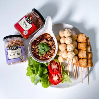 หอมเจียว(หอมแดงเจียว) ตราอารี 500g Fried Shallots ไม่มีน้ำมันส่วนเกิน ยำหอยนางรม ไก่ทอดหาดใหญ่
